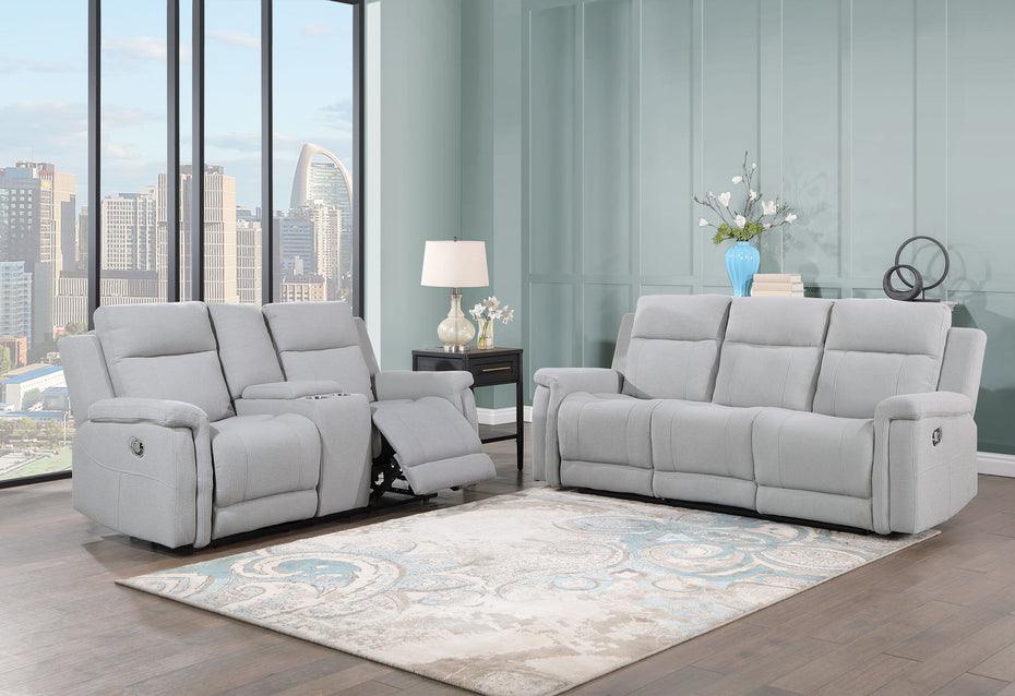 Eco - Reclining Sofa - Gray