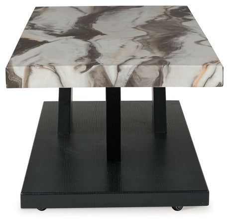 Cendill - Dark Brown / White / Black - Occasional Table Set (Set of 3) by Signature Design by Ashley® | Bel Furniture