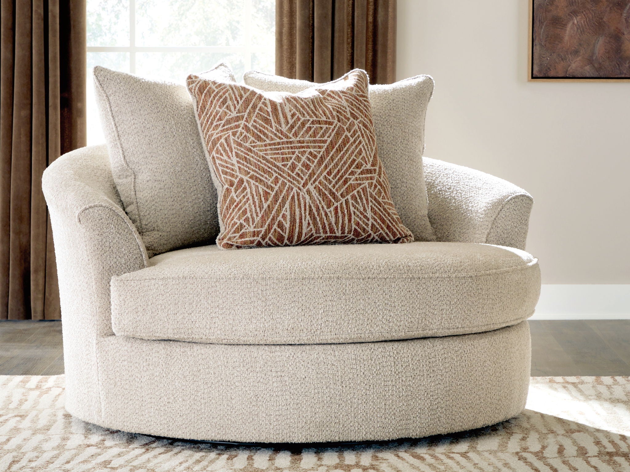 Steelwater Retreat - Oversized Swivel Accent Chair - L | BEL Furniture