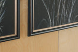 Janisburg - Wall Art Set (Set of 3) - Black / White / Brown