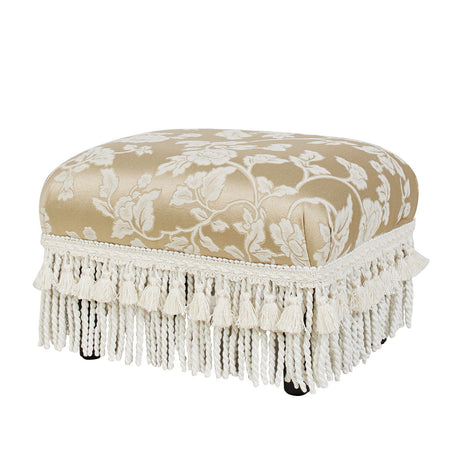 Fiona - Handcrafted Accent Footstool Ottoman - view 5