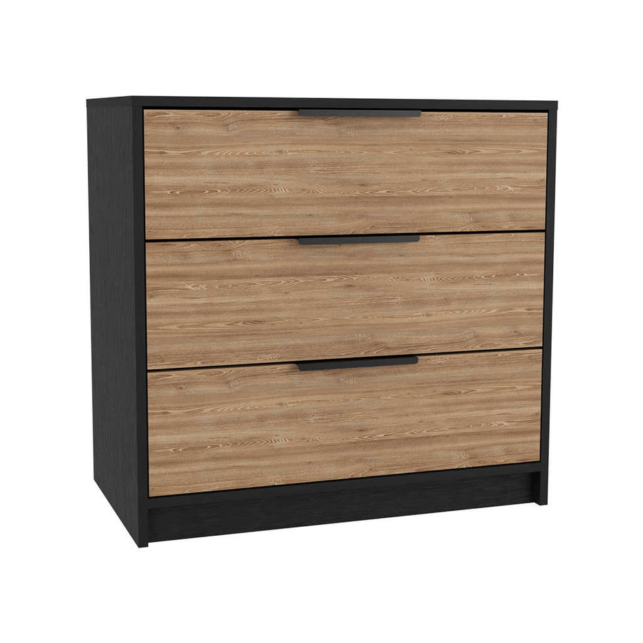 Three Drawer Dresser - Oak