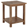 Payne - Wood End Table with Shelf Light Brown by Coaster Fine Furniture | Bel Furniture