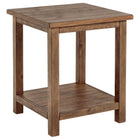 Payne - Wood End Table with Shelf