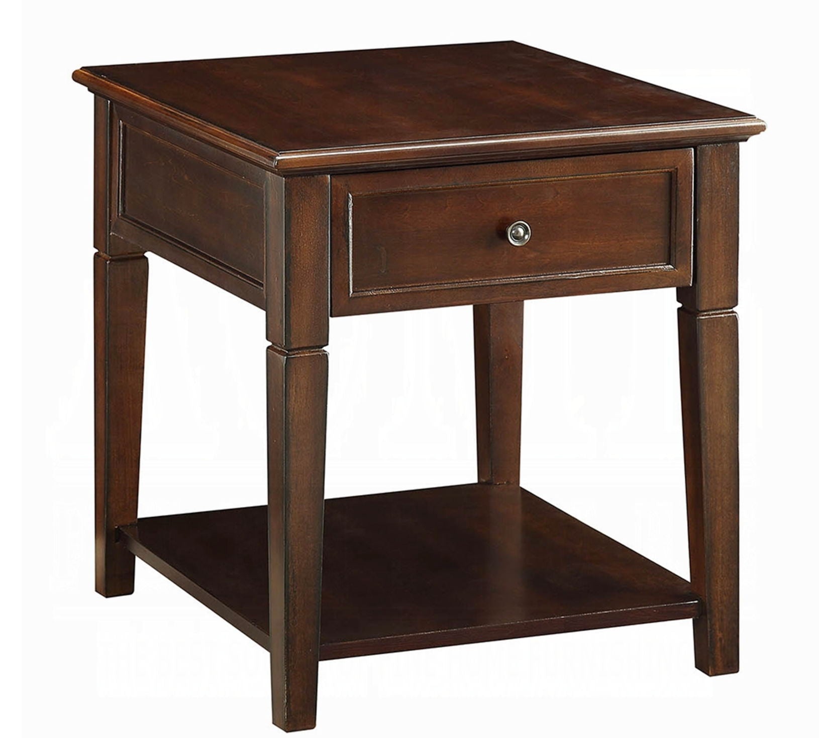 Malachi - End Table - Walnut