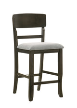 Oakly - Counter Height Chair (Set of 2) - Pearl Silver / Charcoal