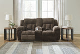 Frohn - Dbl Reclining Loveseat With Console by Signature Design by Ashley® | Bel Furniture