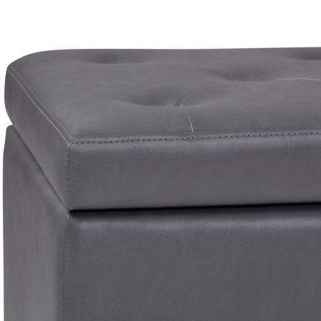 Hamilton - Upholstered Storage Ottoman - view 13