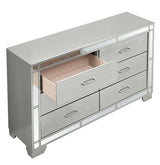 Madison - Dresser - Silver Champagne by Glory Furniture | Bel Furniture