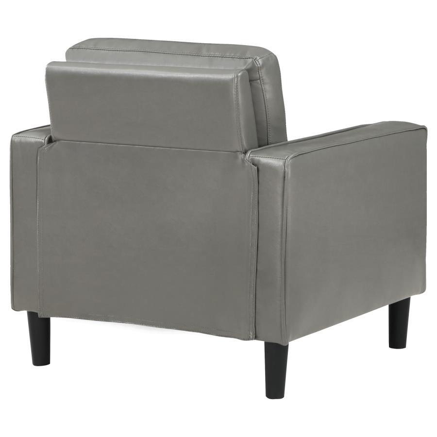 Ruth - Upholstered Track Arm Accent Chair