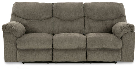 Alphons - Reclining Sofa Beige by Signature Design by Ashley® | Bel Furniture