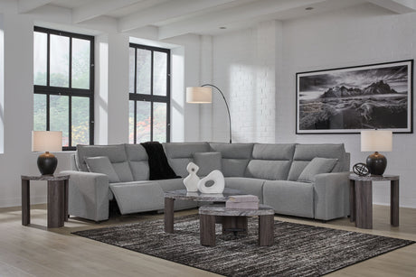Modmax - Salt And Pepper - Reclining Sectional by Signature Design by Ashley® | Bel Furniture