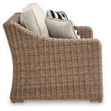 Beachcroft - Beige - Loveseat With Cushion by Signature Design by Ashley® | Bel Furniture