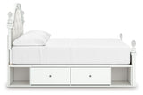 Kozlani - Upholstered Panel Storage Bed