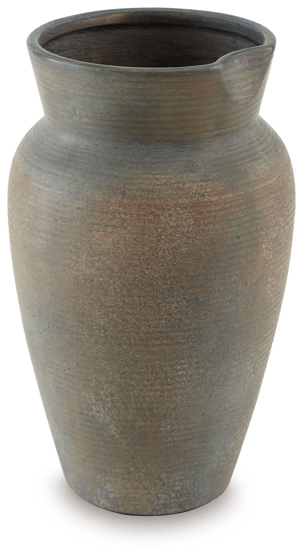 Brickmen - Vase Dark Gray 6''W x 6''D x 10''H by Signature Design by Ashley® | Bel Furniture