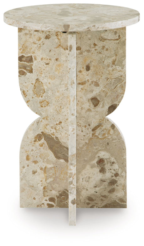 Treygan - Beige - Accent Table by Signature Design by Ashley® | Bel Furniture