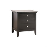 3 Drawer Nightstand & Dove Tailed Drawers