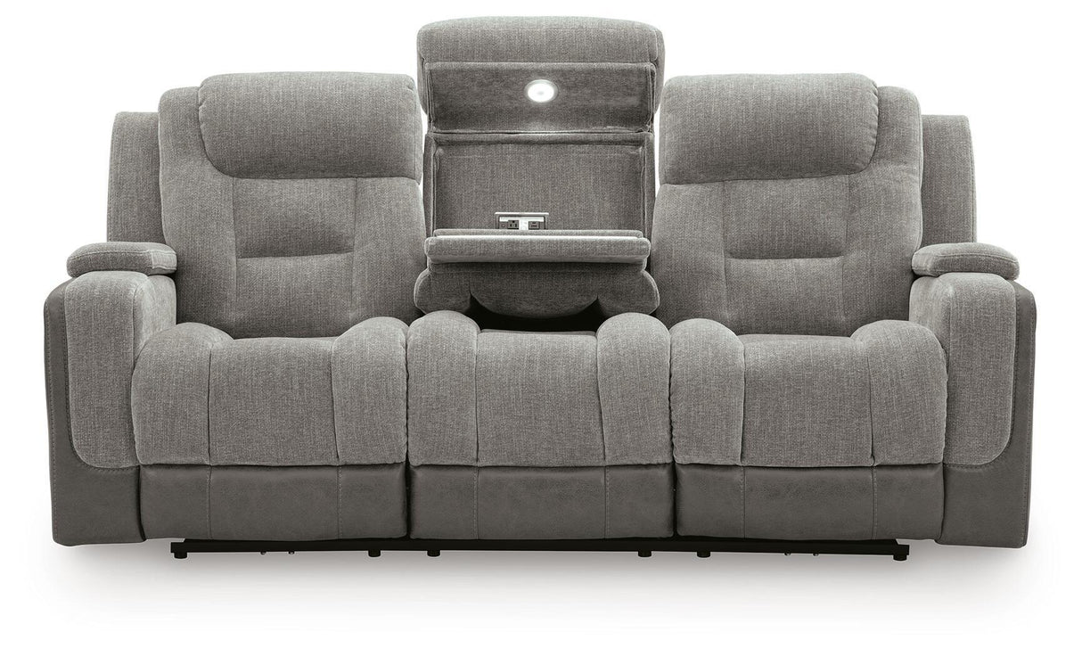 Mixed Motion - Power Reclining Sofa With Adjustable Headrest