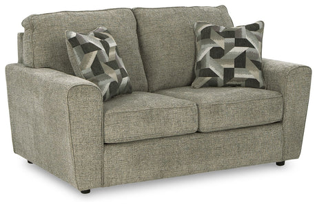 Cascilla - Loveseat Gray by Signature Design by Ashley® | Bel Furniture