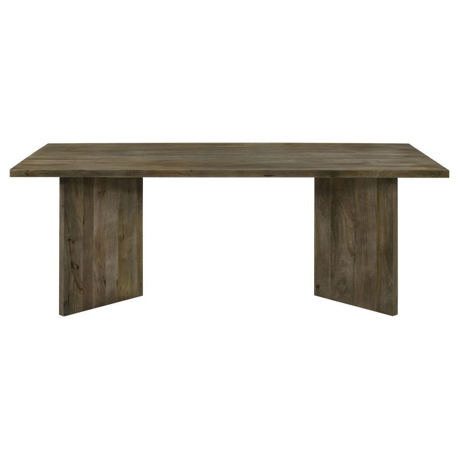 Tyler - Solid Wood Dining Table - Mango Brown by Coaster Fine Furniture | Bel Furniture