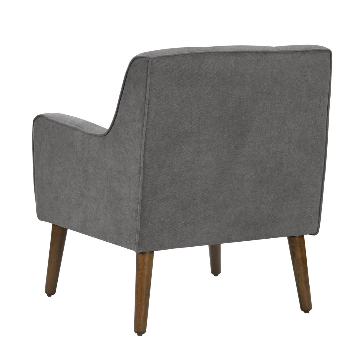 Ryder - Mid Century Modern Woven Fabric Tufted Armchair by Lilola Home | Bel Furniture