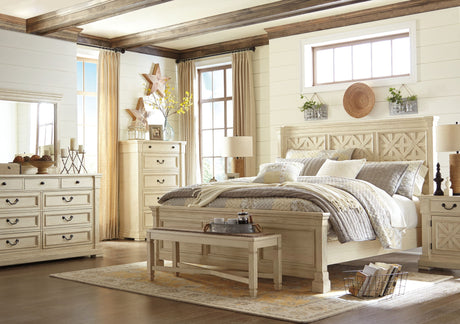 Bolanburg - Large UPH Dining Room Bench - Beige - view 4