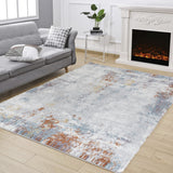 Loft Shag - 7'10" X 9'10" Shaggy Area Rug - Gray, Polypropylene