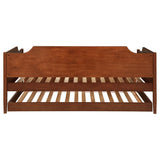 Redding - Wood Twin Daybed With Trundle - Cherry by Coaster Fine Furniture | Bel Furniture