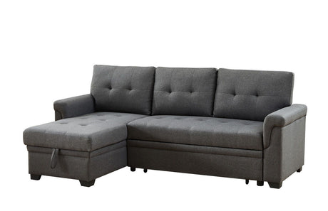 Destiny - Reversible Sleeper Sectional Sofa With Storage Chaise - view 8