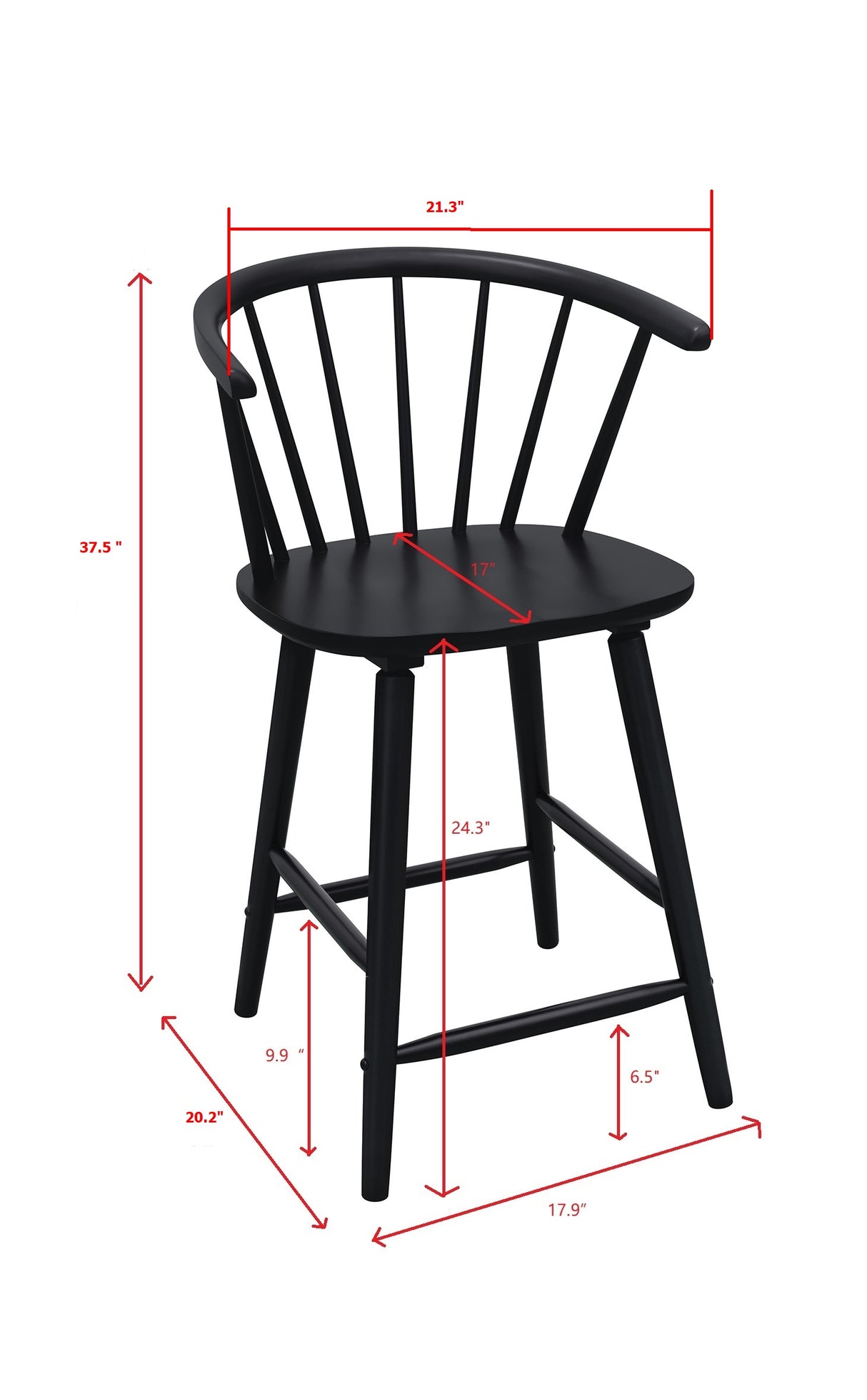 Janna - Counter Height Stool
