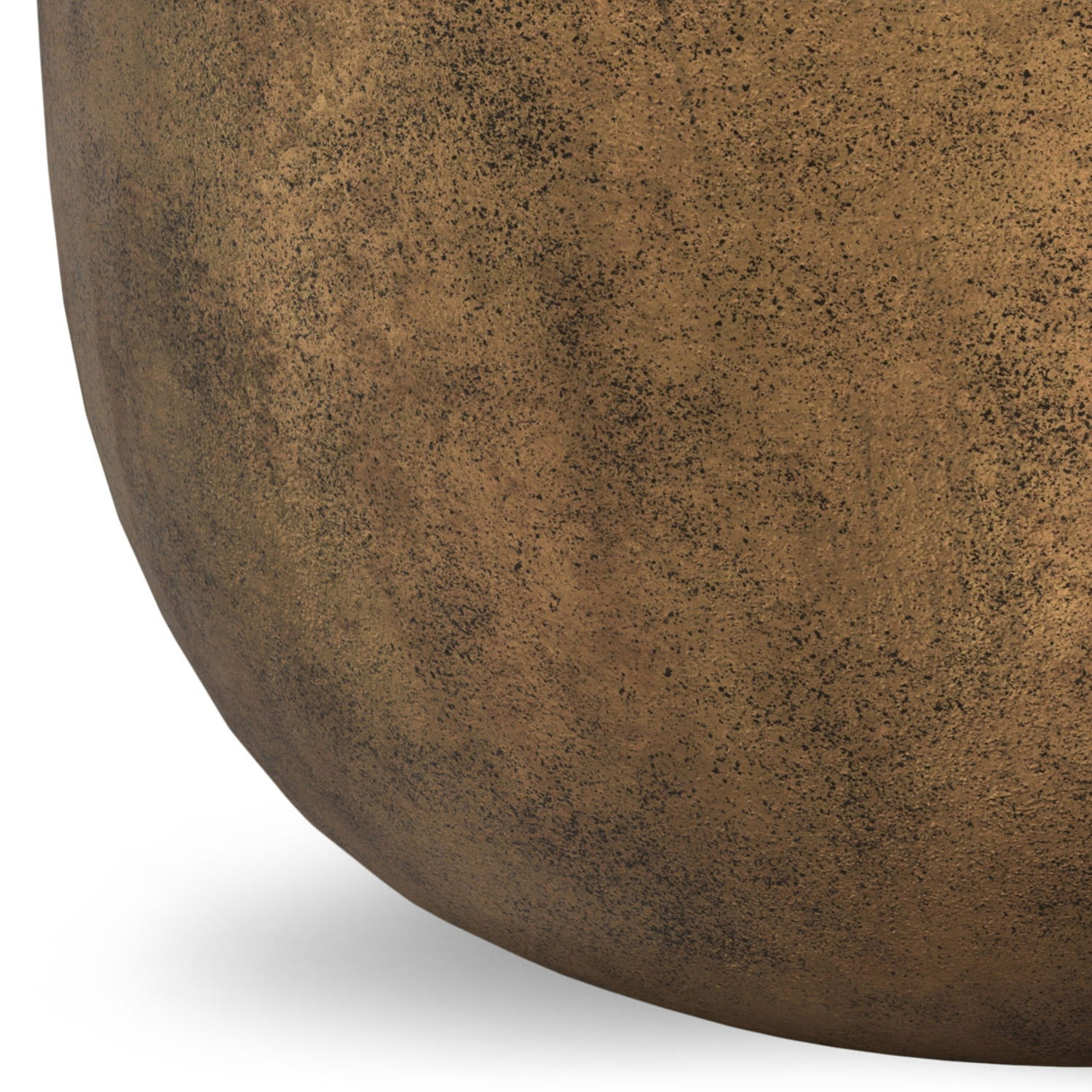 Timmons - Cast Aluminum Coffee Table - Brown by Simpli-Home | Bel Furniture