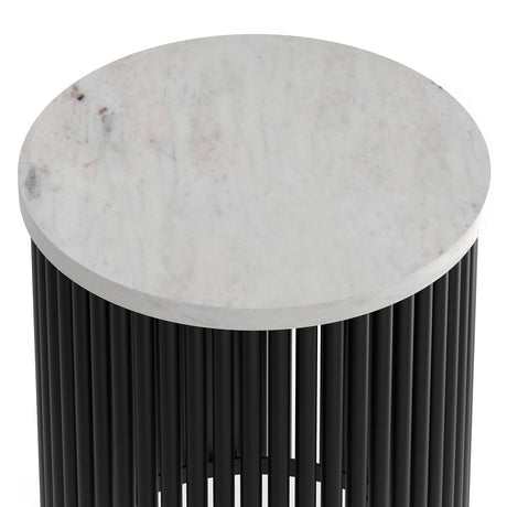 Demy - Handcrafted Metal Accent Table - view 11