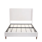 Harper - Tall Headboard Upholstered Bed / High Headboard / Elegant Simplicity / No Box Spring Needed