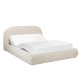 Archie Puffy Grounded - Upholstered Platform Bed
