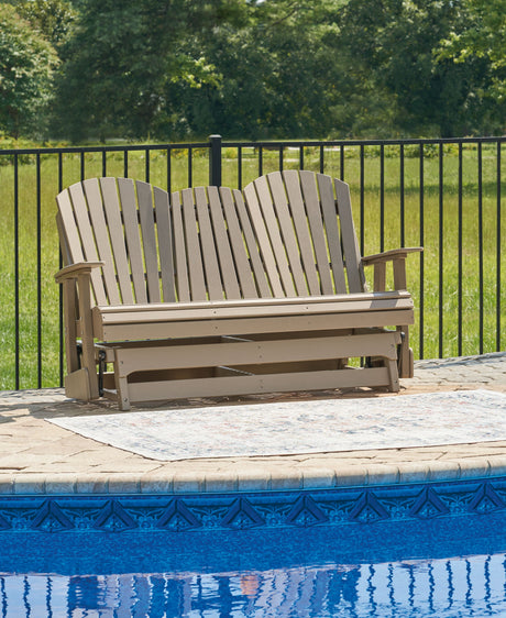 Hyland Wave - Glider Loveseat by Signature Design by Ashley® | Bel Furniture