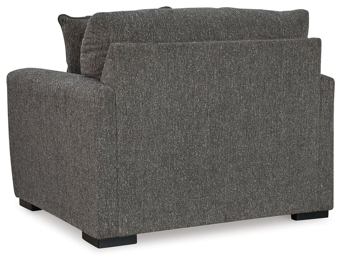 Gardiner - Pewter - Chair And A Half by Signature Design by Ashley® | Bel Furniture