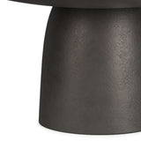 Alexa - Cast Aluminum Coffee Table - Black by Simpli-Home | Bel Furniture