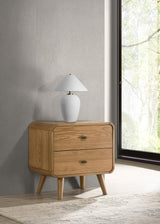 Robyn - 2-Drawer Nightstand by CoasterEssence | Bel Furniture