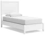Binterglen - Twin Panel Bed - White
