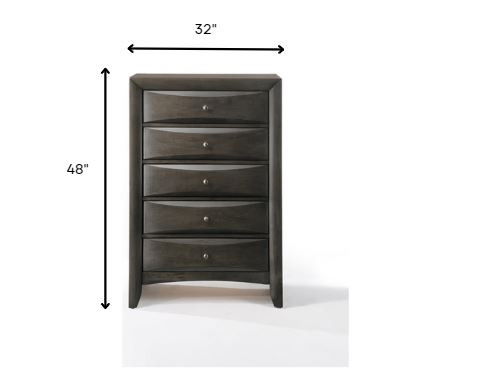 Wood Dresser - Gray