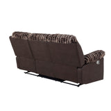 Bruni - Console Reclining Loveseat With Manual Recline