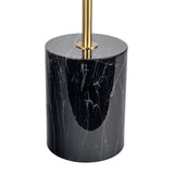 Nova - Hydro Table Lamp With On / Off Switch Double Lamp - Black / Gold / Marble by Ashcroft Furniture | Bel Furniture