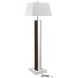 Elena - Square Tapered Mirrored Lamp by Coaster Fine Furniture | Bel Furniture