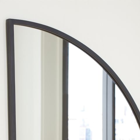 Denlow - Black - Accent Mirror by Signature Design by Ashley® | Bel Furniture