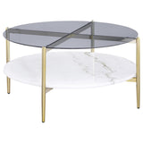 Jonelle - Round Coffee Table Set by Coaster Fine Furniture | Bel Furniture