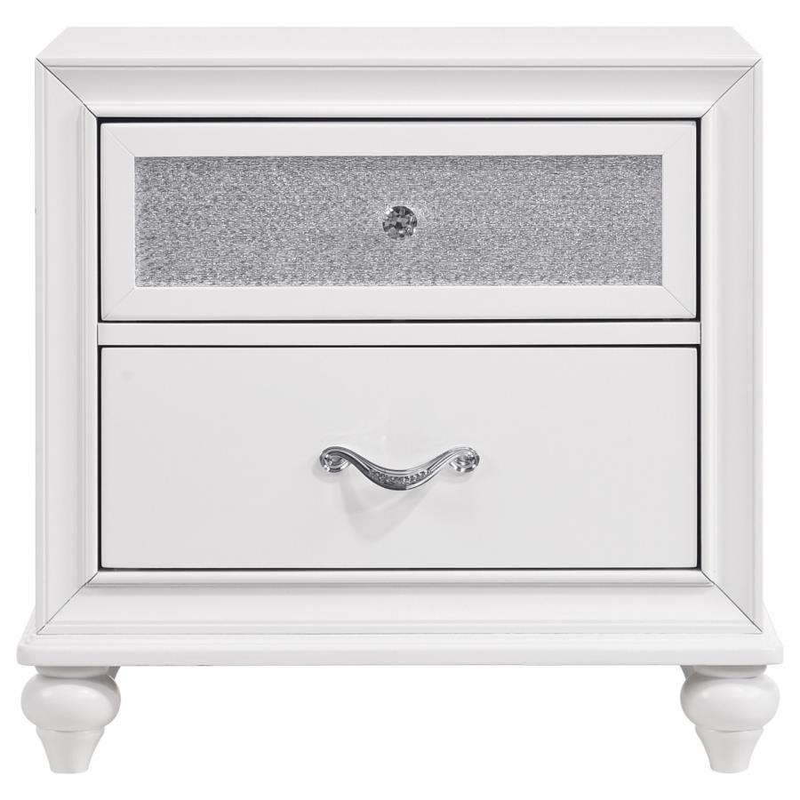 Barzini - 2-drawer Nightstand by CoasterEveryday | Bel Furniture