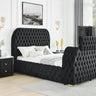 Natalia - Bed Black by Crown Mark | Bel Furniture