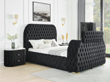 Natalia - Bed Black by Crown Mark | Bel Furniture