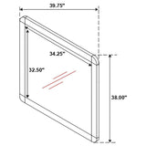 Robyn - Dresser Mirror by CoasterEssence | Bel Furniture