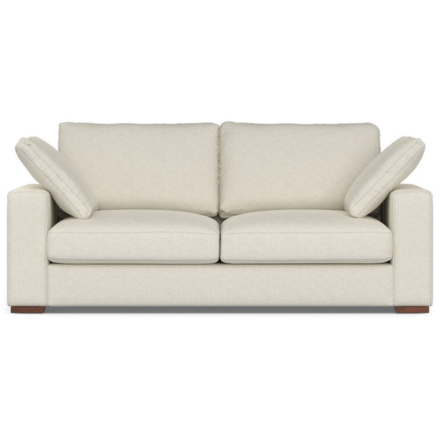 Charlie - Deep Seater Sofa Beige 40"W x 78"D x 32"H by Simpli-Home | Bel Furniture